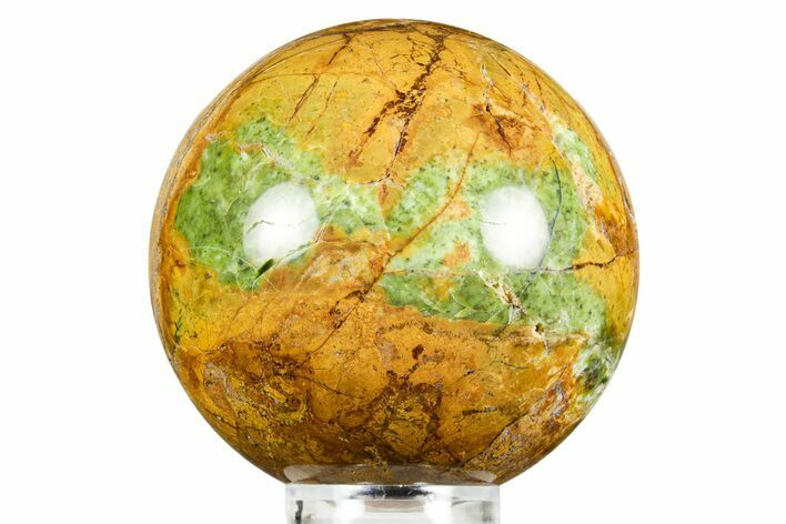 Polished Chrome Opal Sphere - Western Australia #371220